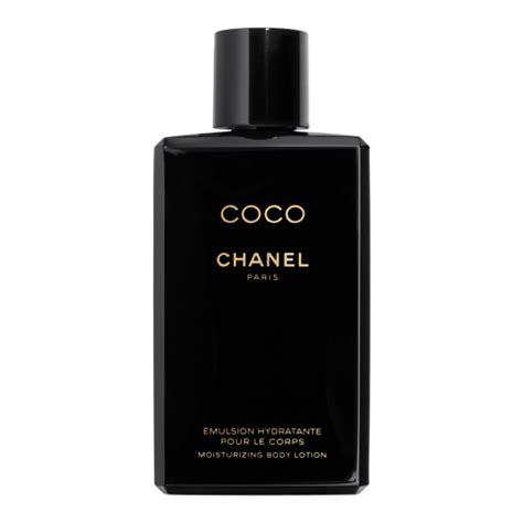 coco body lotion chanel